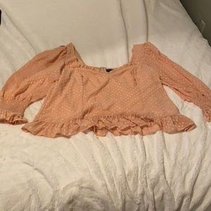 Peach Blouse